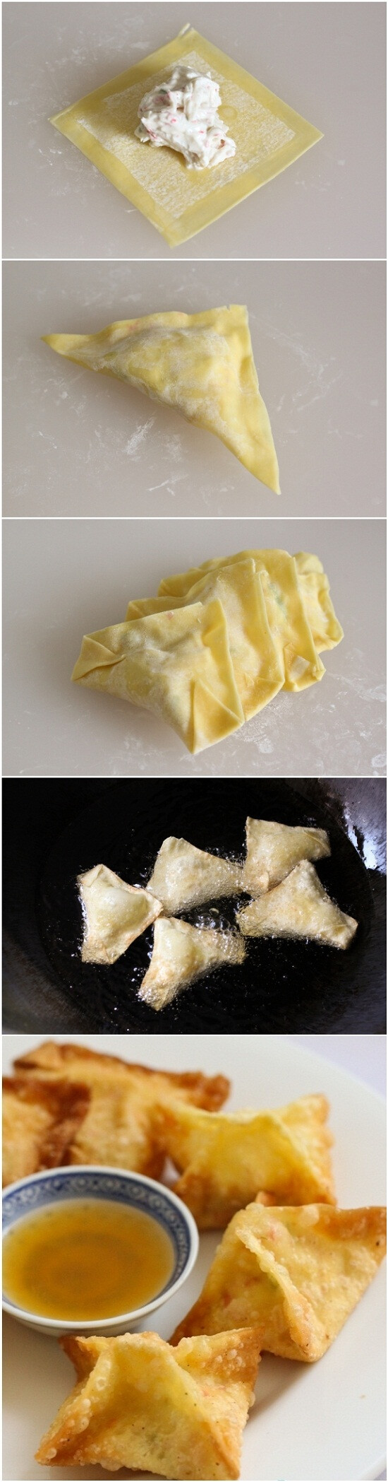 Crab Rangoon (Cheese Wonton)