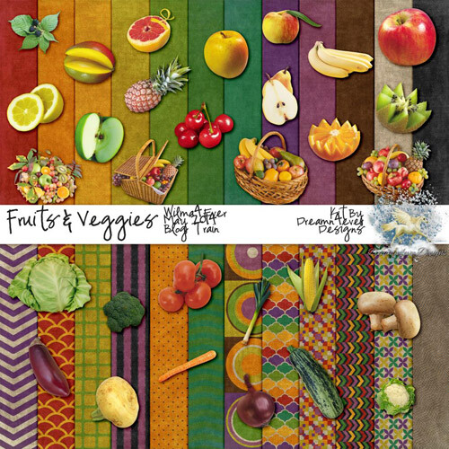 Fruits &amp;amp; Veggies PNG and JPG