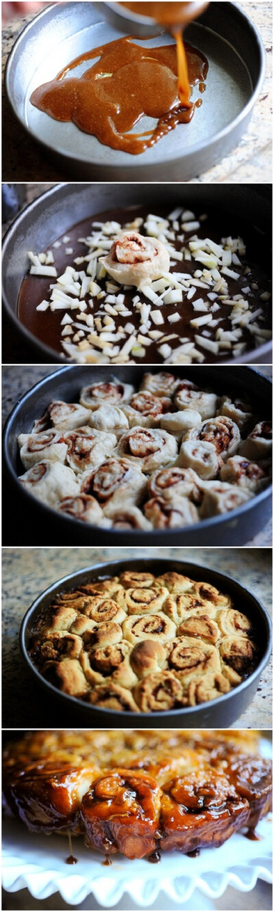 Caramel Apple Sticky Buns