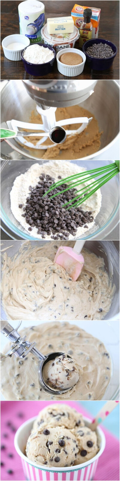 Chocolate Chunk Cookie Dough Frozen Yogurt