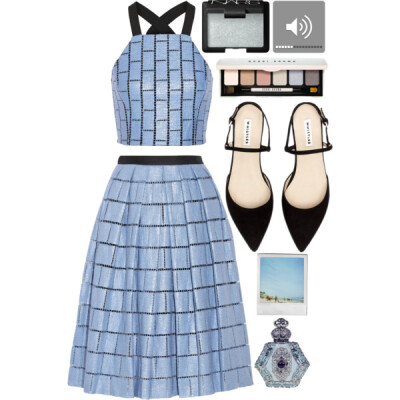 A fashion look from September 2014 featuring TIBI tops and TIBI skirts. Browse and shop related looks.