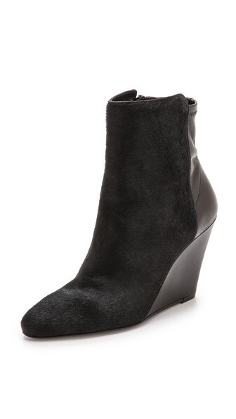 Vince Lanie Pony Wedge Bootie