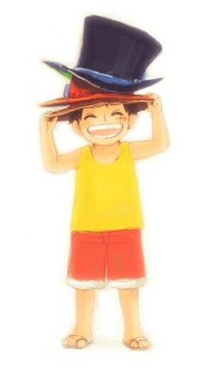 永远乐观，笑对人生——#海贼王路飞#