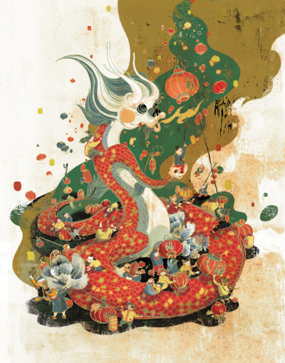 来自中国香港的插画家Victo Ngai，原名Ngai Chuen Ching。