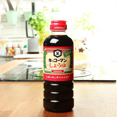 曼橙日本原装进口Kikkoman万字牌刺身浓口酿造酱油 500ml