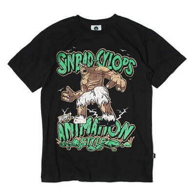 KISSFUNK Sinbad 辛巴达 独眼巨人 Animation Tee Popping Popper