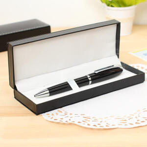 礼盒装单支黑芯笔黑色圆珠笔  签字笔老板笔 创意礼品教师节礼物
