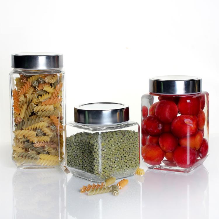 厨房用品 杂粮储物储存瓶子 玻璃密封罐 调味瓶 茶叶罐 干果罐