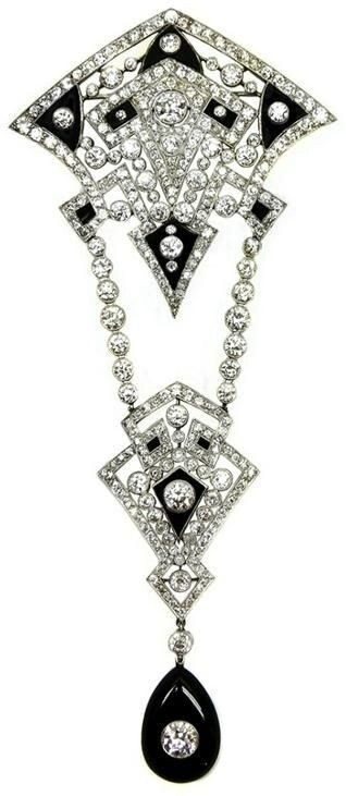 珠宝｜装饰艺术风格珠宝。