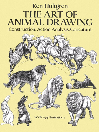 动物结构篇 | 《The Art of Animal Drawing: Construction, Action Analysis, Caricature》