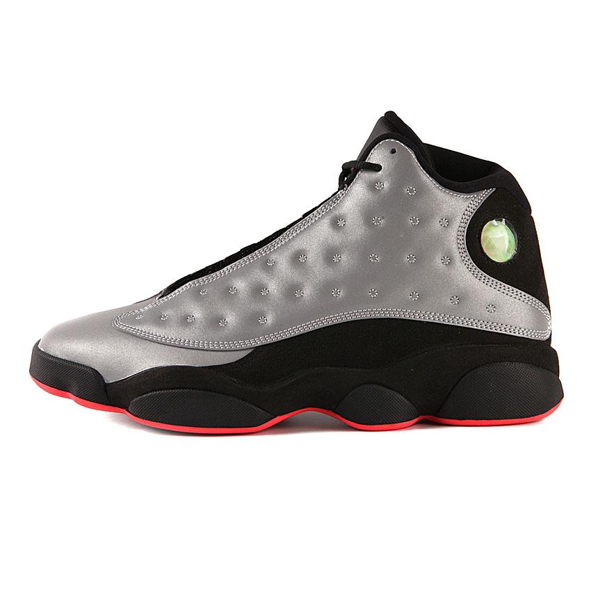 耐克air jordan aj13 reflective 乔13 3m反光银熊猫 696298023