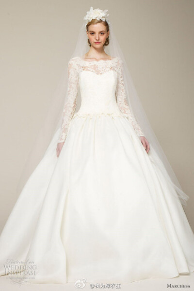 Marchesa Bridal Spring Wedding Dresses 简单的幸福，朴素的美丽~