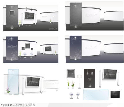 室内展览走廊商业设计