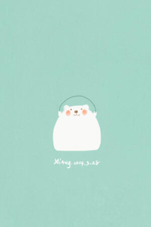 白熊GIF2-xiang.__涂鸦王国