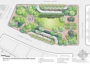 美国邮递广场Norman公园平面图-美国邮递广场Norman公园第11张图片
