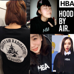 HBA美国潮牌hood by air正品全球代购套头卫衣外套女款生化危机69