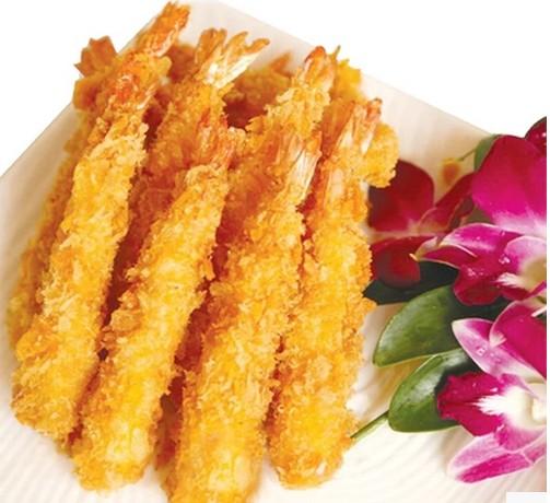 日本料理 日式芙蓉虾 天妇罗虾 面包棒虾 虾棒 油炸点心 10个装