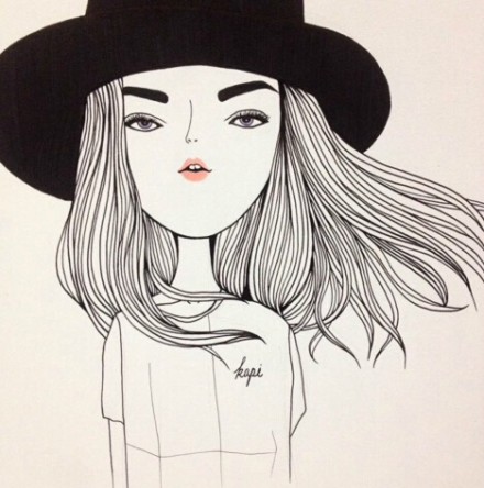 可爱又复古的卡通人物头像