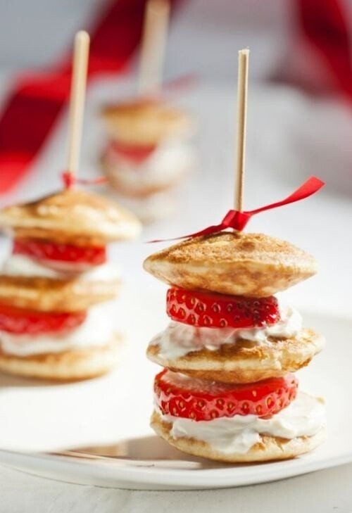 Strawberry Shortcake on a stick