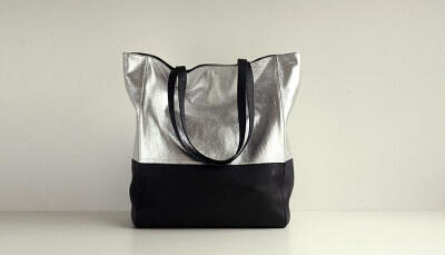 EMMA YAO时尚女式真皮包包 超大TOTE头层牛皮购物袋 牛反绒单肩包