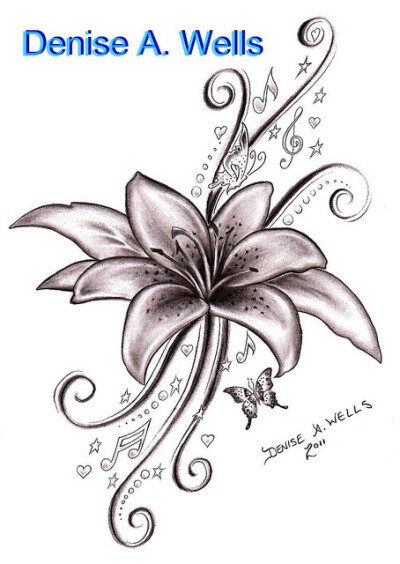 The tattoo I am getting as my 1st tattoo, with my kids names and bdays incorporated.