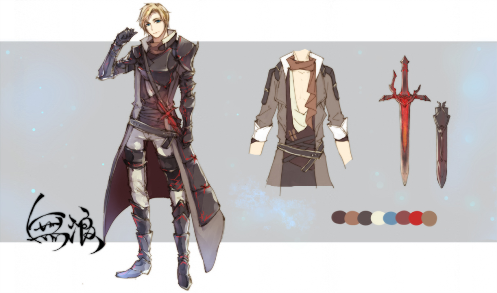 江波涛，无浪。