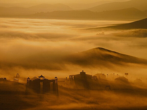 Wulan Butong Grassland Photograph by Van Hanwood