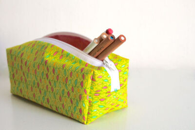 Picture of zippered pencil case