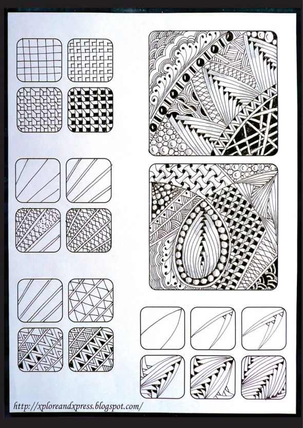 zentangle patterns