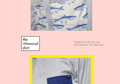 SWÄRK the whimsical shirt 时装画册