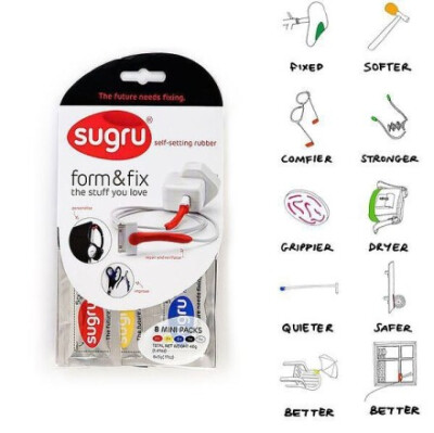 〔美国 Sugru 塑形修复硅胶〕好！！好用到哭哇……