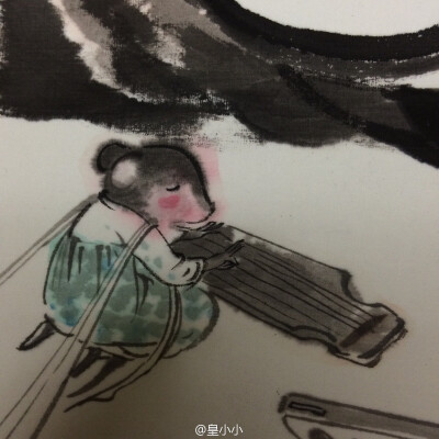 皇小小，知名插画师。