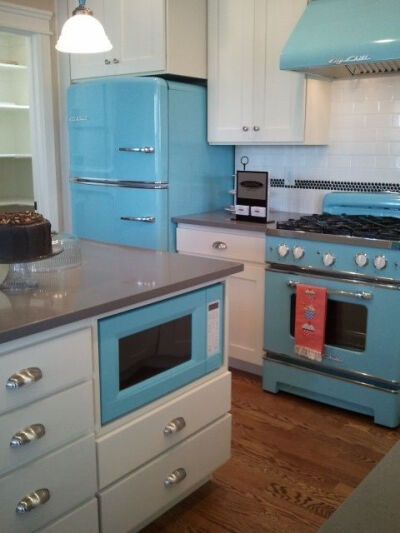 蓝色厨房