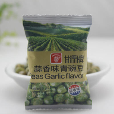 甘源牌美国青豌豆285g*2袋 青豆蟹黄 原味 蒜香 香辣炒货休闲零食