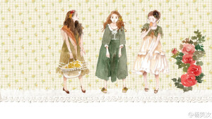 杨笔汝，女，2X岁，目前是个家里蹲，画着插画和漫画  一万种恋爱》