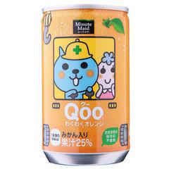 日本进口零食Qoo仔橙汁160g