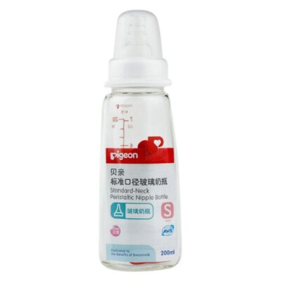 贝亲 AA87 标准口径玻璃奶瓶 120ML S号 ¥36.90