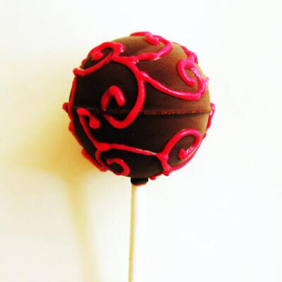 辛德瑞拉手工巧克力棒棒糖手绘 女生最爱生日婚庆礼物 代可可脂