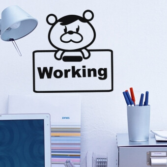 working bear