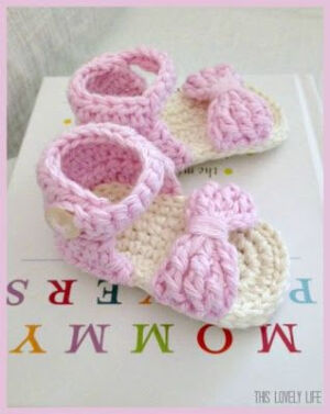 Crochet Baby Sandals