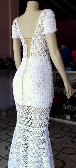 Marcinha crochet: crochet dresses