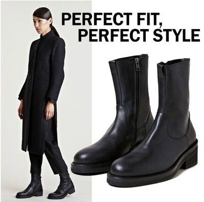 2014FW秋冬 Ann Demeulemeester boots经典款踝靴街头风很帅气！