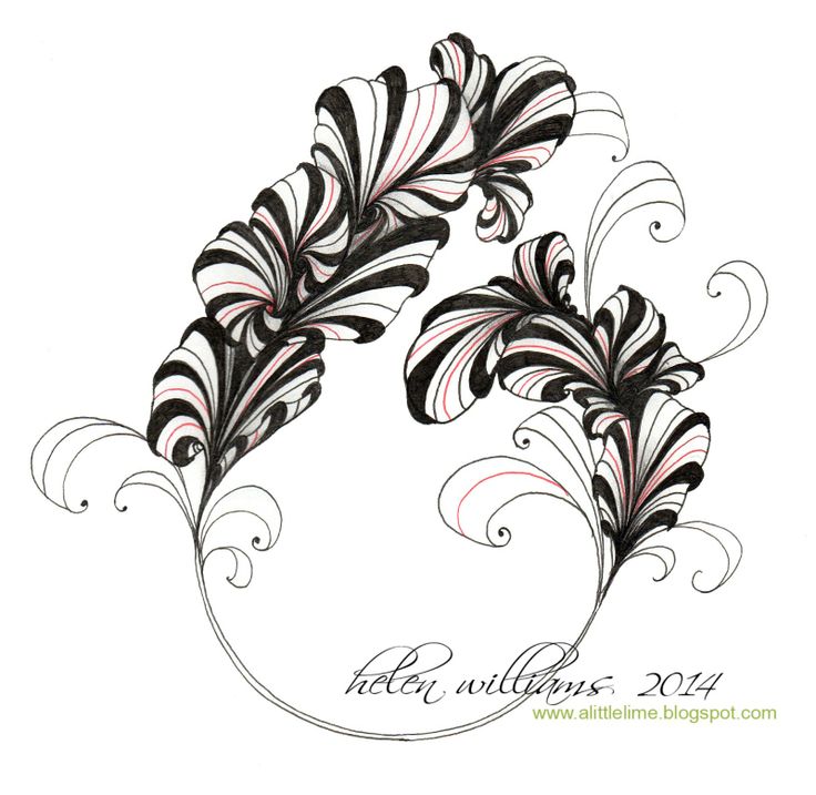 www.alittlelime.blogspot.com - aquafleur scroll