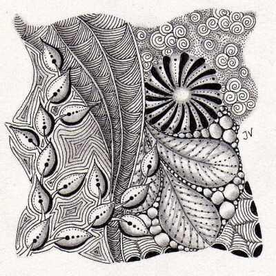 Zentangle Pattern Gallery | Recent Photos The Commons Getty Collection Galleries World Map App ...