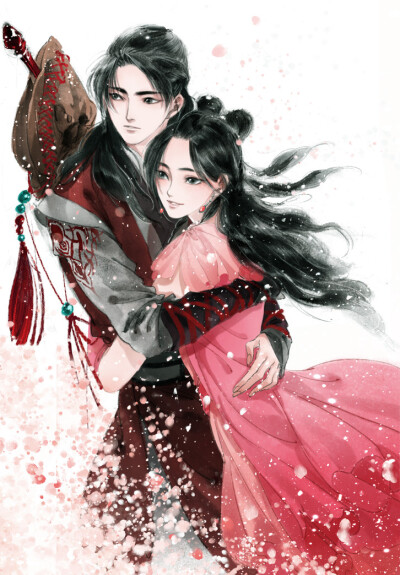 【拥】YIN {長陽RIN画作} [记古剑奇谭电视 — 屠苏❤晴雪] 点开中大图