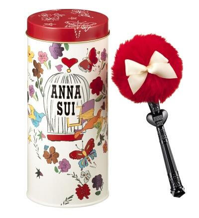 代购 2014限量版 ANNA SUI 安娜苏 甜心美体蜜粉扑 香港正品代购