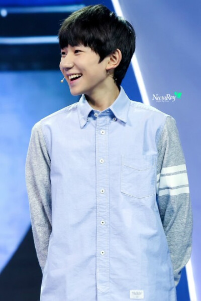 #TFBOYS王源# that’s why I smile.It’s been a while since every day and everything is about u
