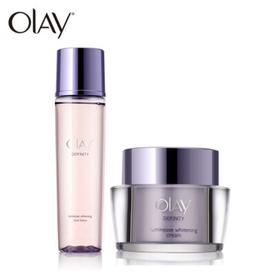 Olay 玉兰油焦点皙白亮肤水/爽肤水 凝乳套装 美白保湿 专柜正品