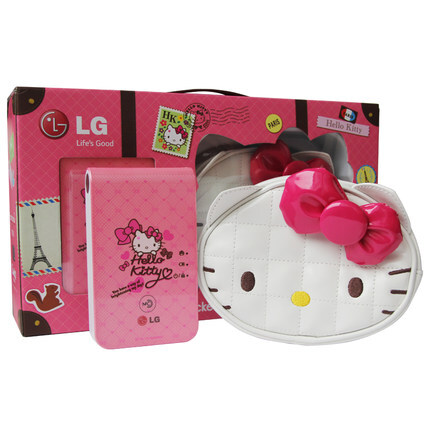 LG PD239SP Hello Kitty限量版 口袋相片相印机 手机照片打印机