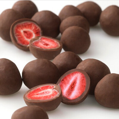 Loncy好吃的手工巧克力小零食 黑巧克力进口零食夹心黑松露巧克力